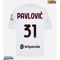 AC Milan Strahinja Pavlovic #31 Bortedrakt 2026-27 Kortermet